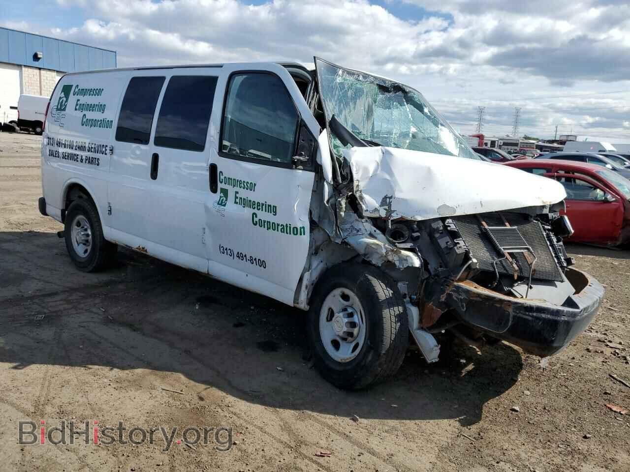 2011 CHEVROLET EXPRESS - VIN: 1GCWGFBA8B1118552 - Фото 4