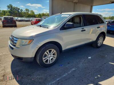 2007 Ford EDGE SE, cream — VIN 2FMDK36C57BB21948, Copart