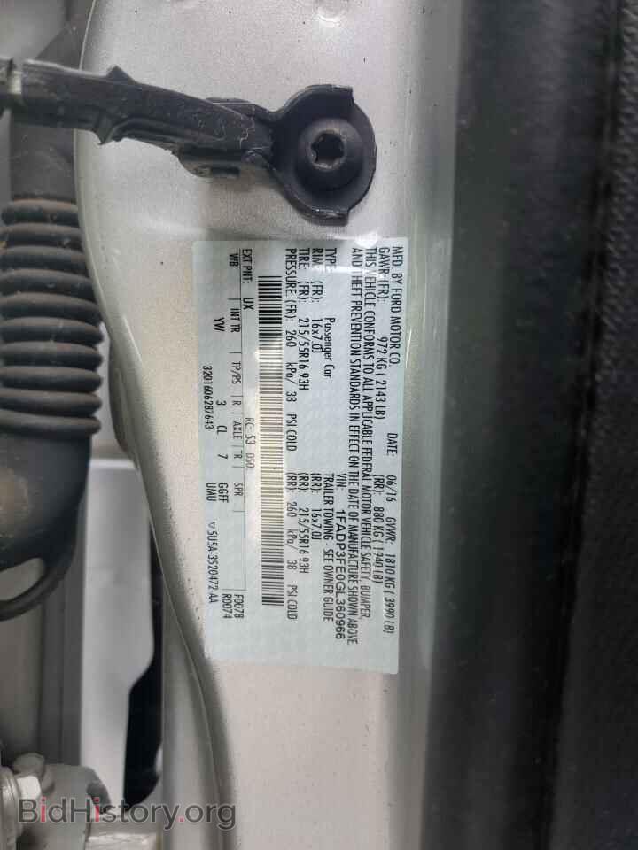 2016 FORD FOCUS - VIN: 1FADP3FE0GL360966 - Фото 12