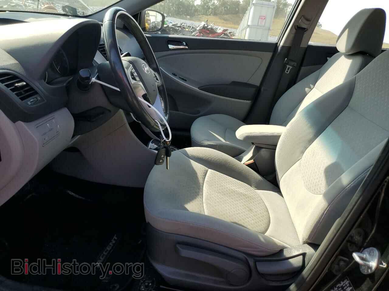 2014 HYUNDAI ACCENT - VIN: KMHCU5AE6EU182467 - Фото 7