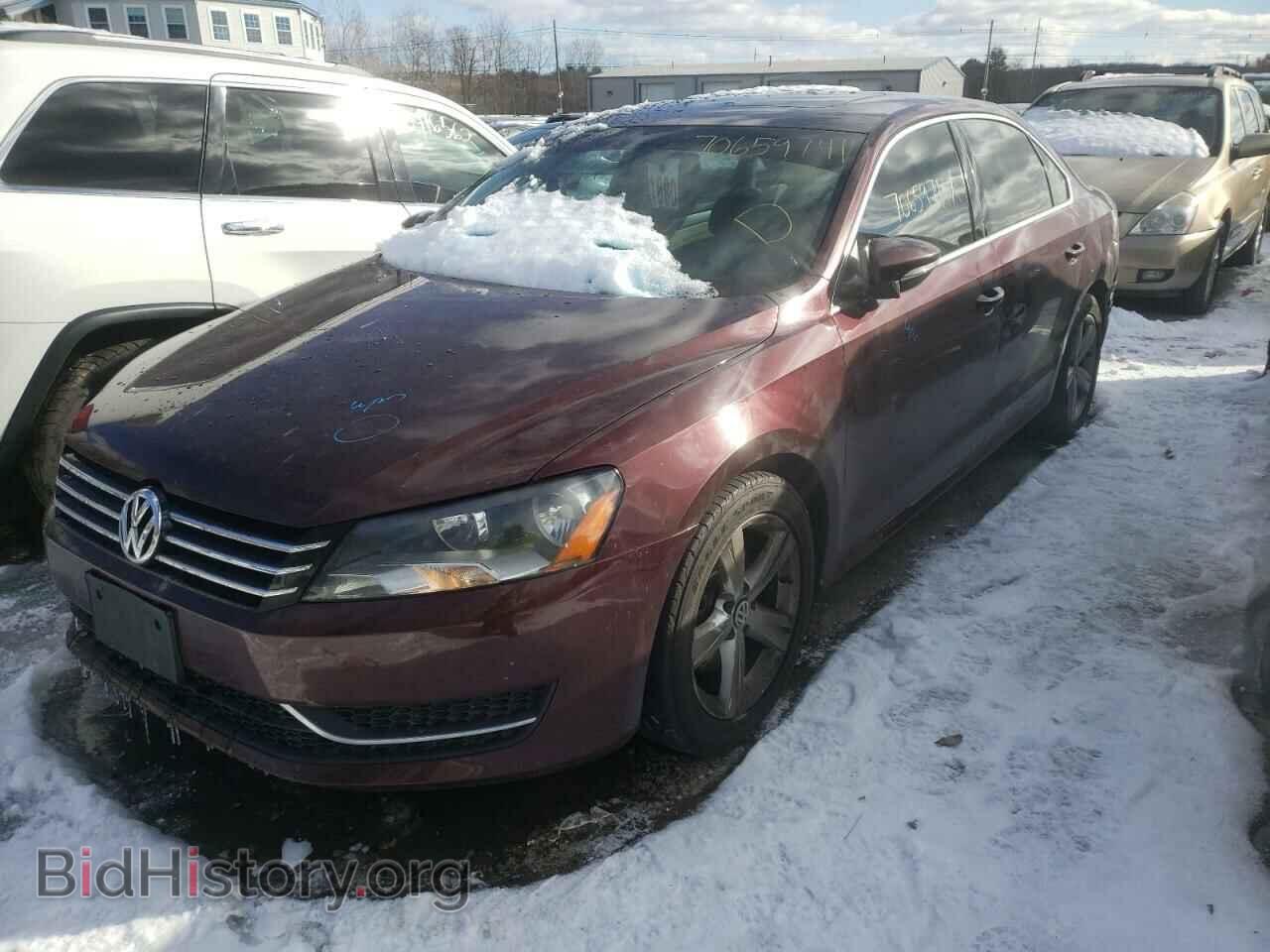 2012 VOLKSWAGEN PASSAT - VIN: 1VWBP7A38CC087801 - Фото 2