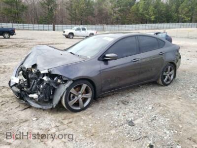 2014 Dodge DART Dart GT, серый — VIN 1C3CDFEB7ED802516, Copart