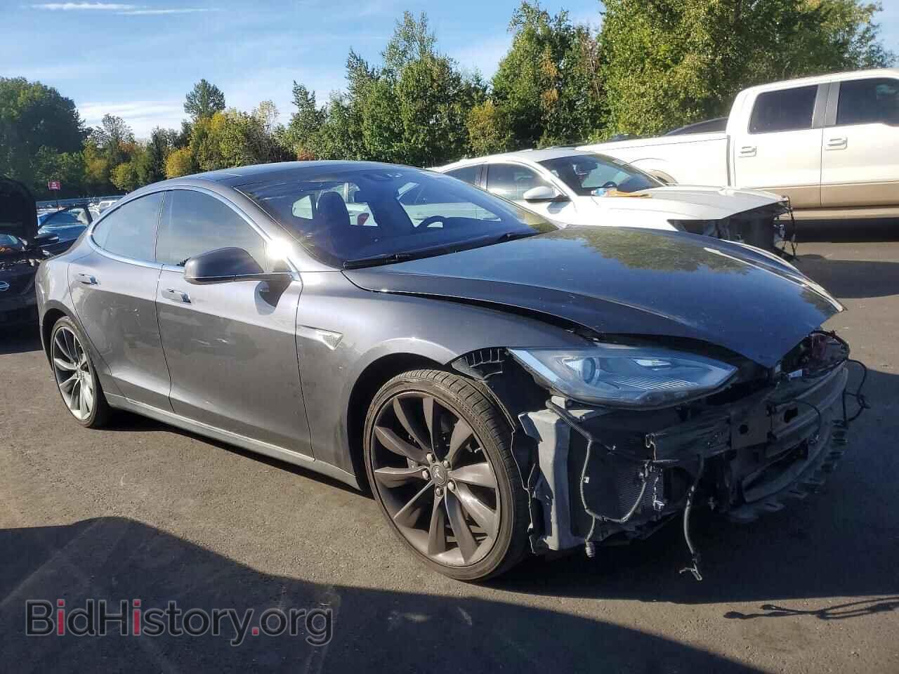 2014 TESLA MODEL S - VIN: 5YJSA1H1XEFP57389 - Photo 4