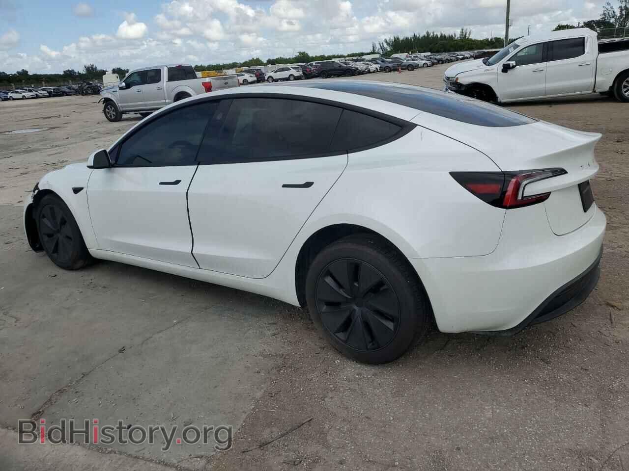 2024 TESLA MODEL 3 - VIN: 5YJ3E1EA7RF733070 - Фото 2
