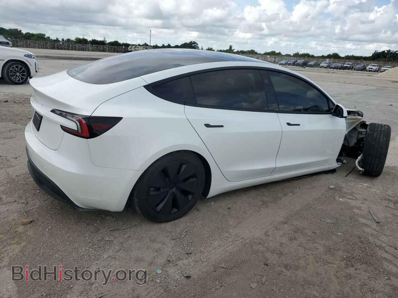 2024 TESLA MODEL 3 - VIN: 5YJ3E1EA7RF733070 - Фото 3