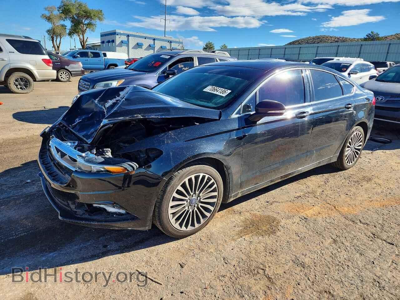 Photo 3FA6P0D96JR219583 - FORD FUSION 2018