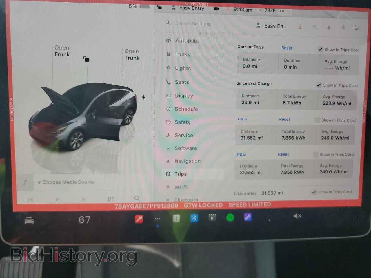 2023 TESLA MODEL Y - VIN: 7SAYGAEE7PF912809 - Photo 9