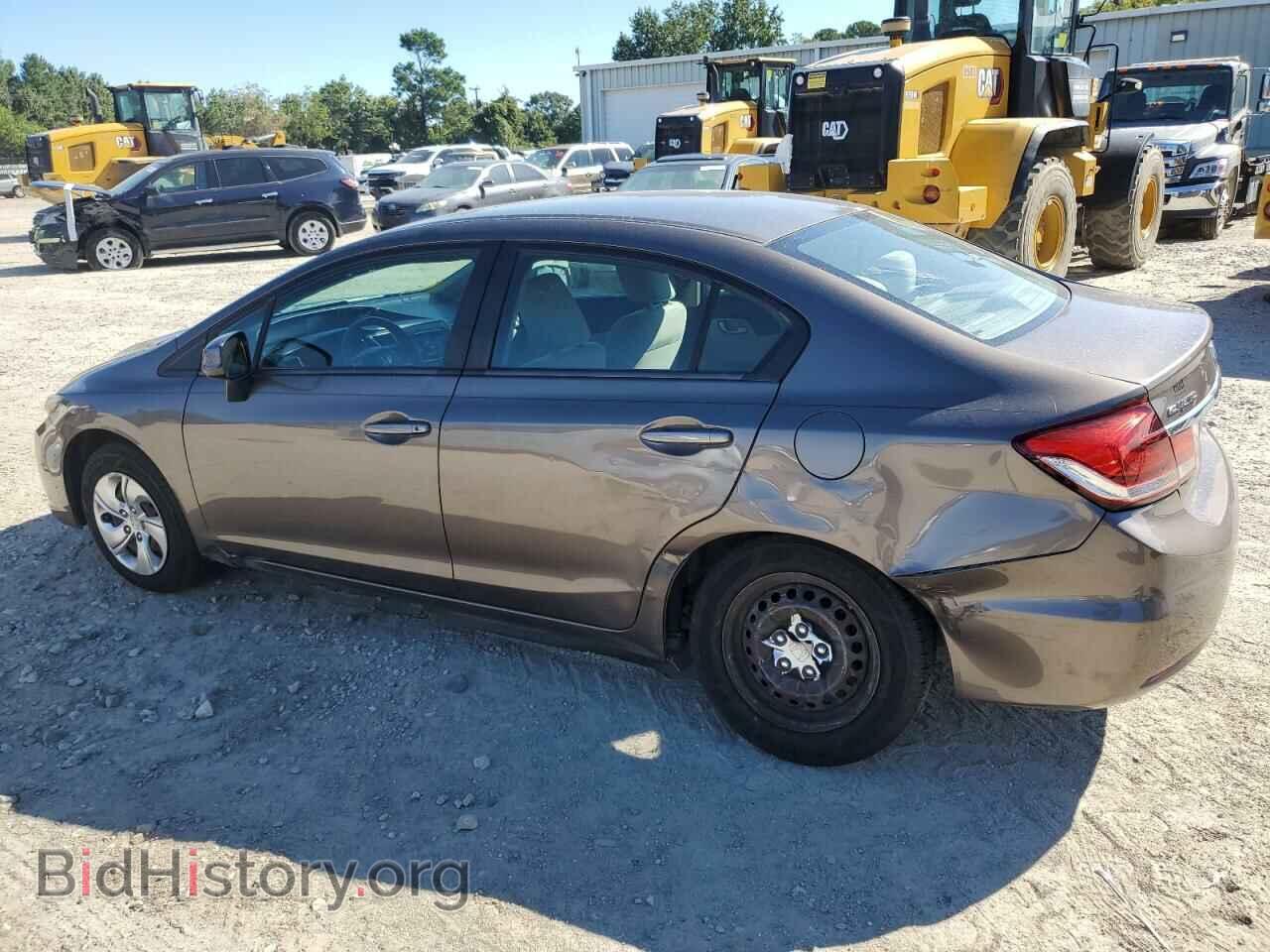 2013 HONDA CIVIC - VIN: 2HGFB2F50DH596779 - Фото 2