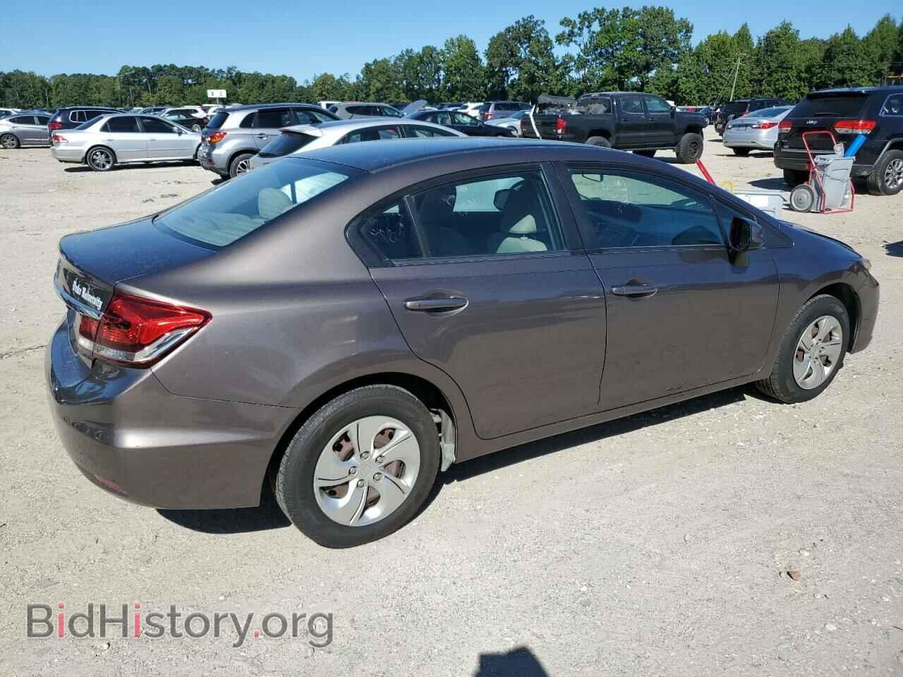 2013 HONDA CIVIC - VIN: 2HGFB2F50DH596779 - Фото 3