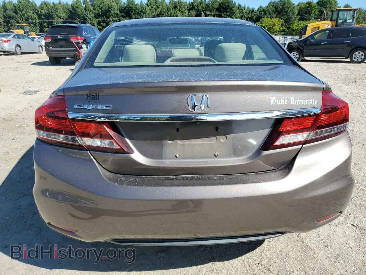 2013 HONDA CIVIC - VIN: 2HGFB2F50DH596779 - Фото 6