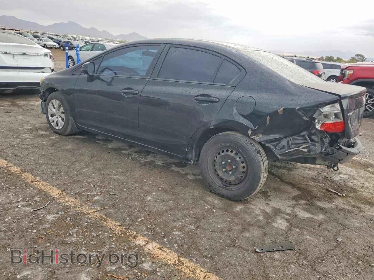 2012 HONDA CIVIC - VIN: 2HGFB2F53CH611984 - Фото 2
