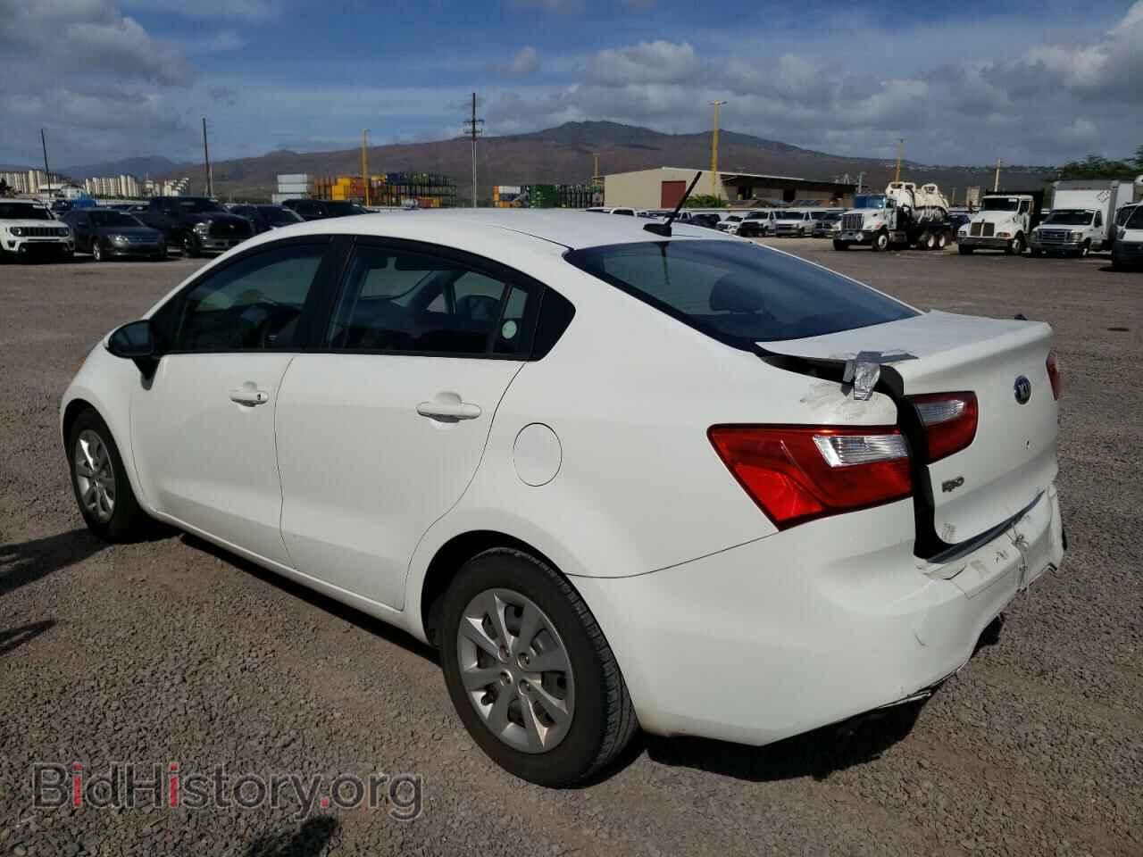 2015 KIA RIO - VIN: KNADM4A34F6443017 - Фото 2