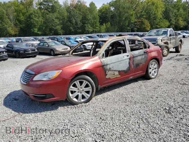 2013 Chrysler 200 Touring (VIN 1C3CCBBB7DN540120) — фото 1 из 11, Copart, повреждение: пожар