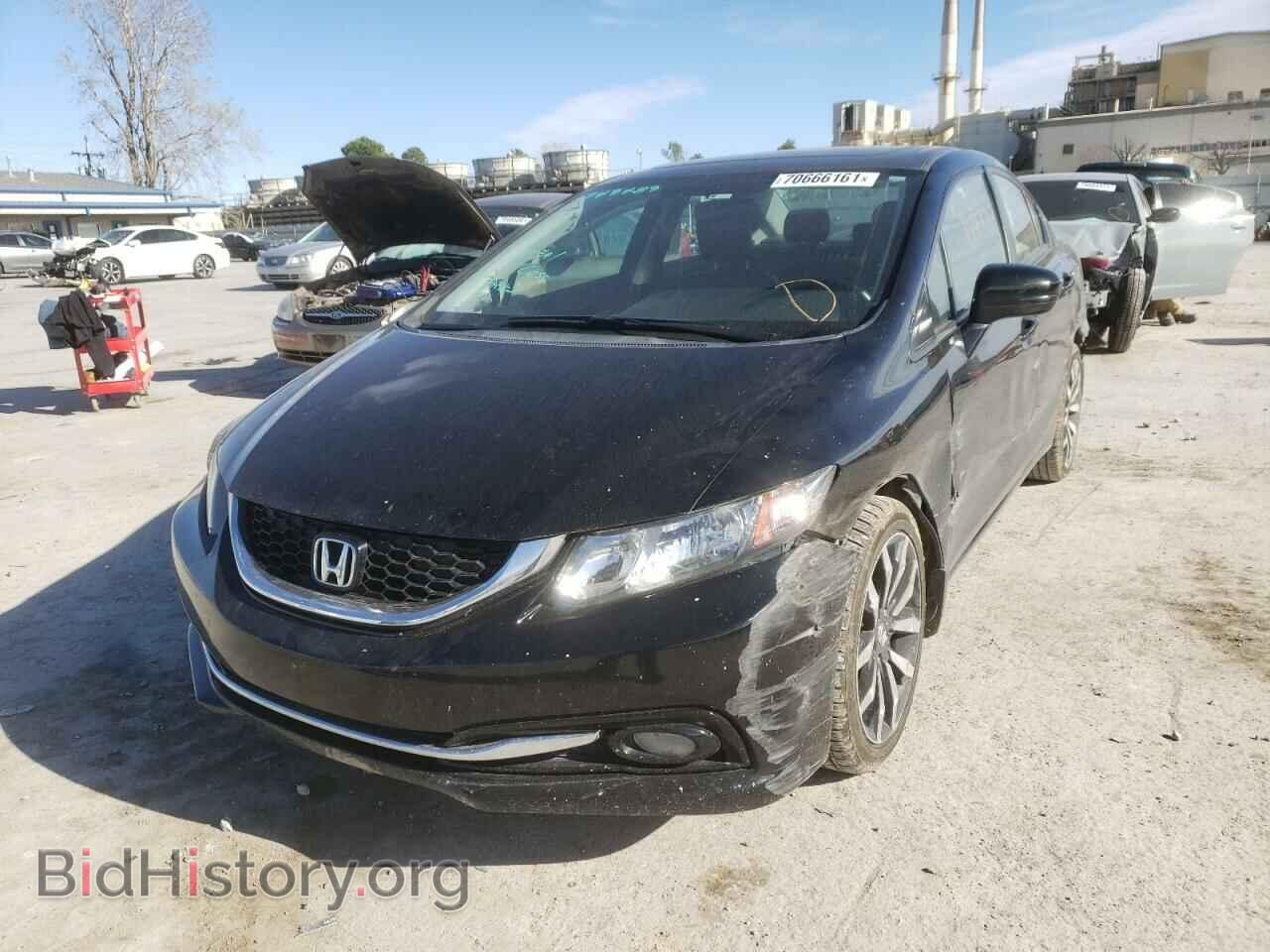 2015 HONDA CIVIC - VIN: 2HGFB2F91FH554532 - Фото 2
