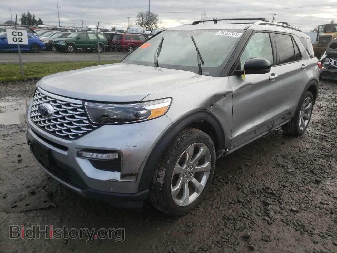 2020 FORD EXPLORER - VIN: 1FM5K8HC2LGA03292 - Фото 2