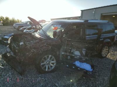 2010 Ford FLEX Flex SEL, burgundy — VIN 2FMGK5CC9ABD00255, Copart