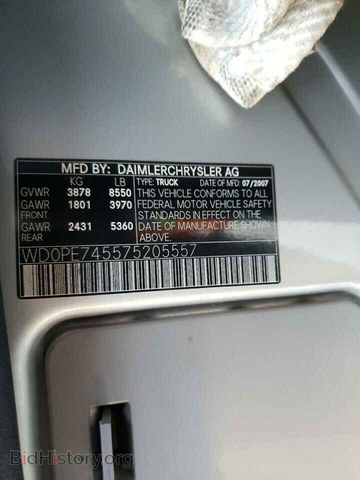 2007 DODGE SPRINTER - VIN: WD0PE745575205557 - Photo 14
