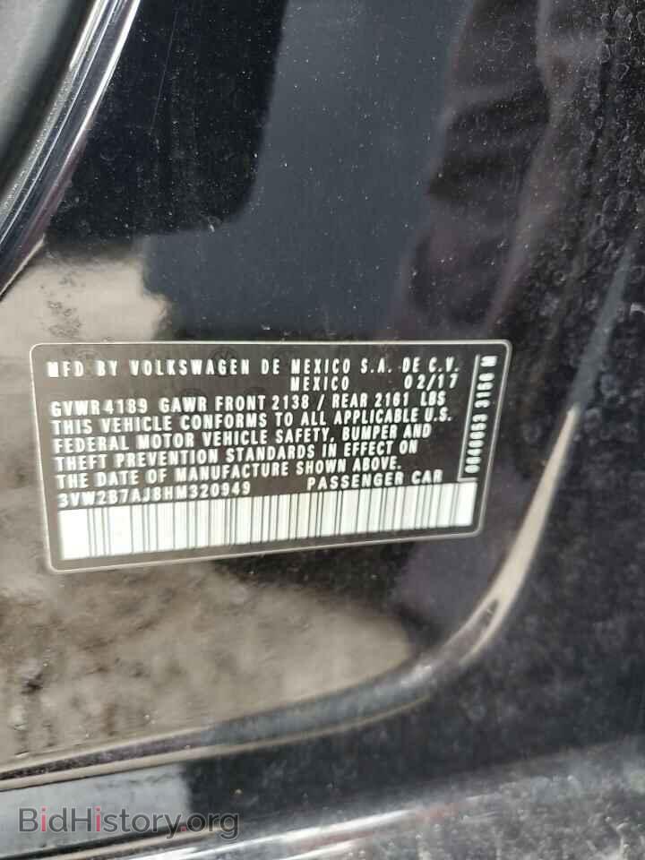 2017 VOLKSWAGEN JETTA - VIN: 3VW2B7AJ8HM320949 - Фото 13