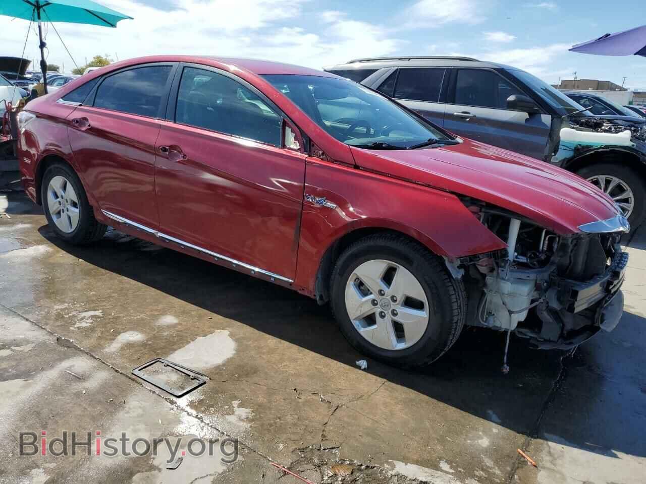 2012 HYUNDAI SONATA - VIN: KMHEC4A48CA041833 - Фото 4
