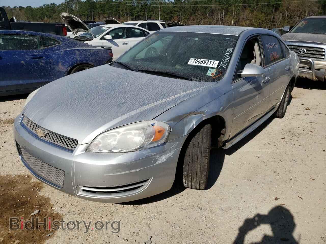 2012 CHEVROLET IMPALA - VIN: 2G1WG5E35C1284846 - Фото 2