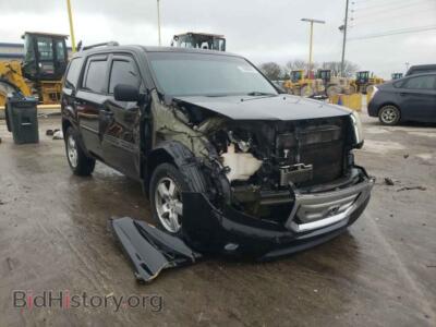 2011 Honda PILOT Pilot EXL, черный — VIN 5FNYF3H50BB019400, Copart