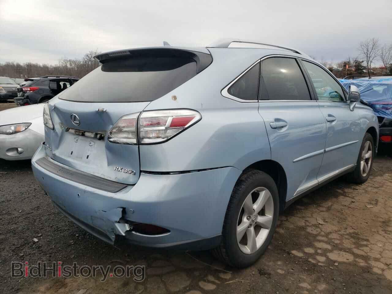 2011 LEXUS RX350 - VIN: 2T2BK1BA8BC112192 - Фото 4
