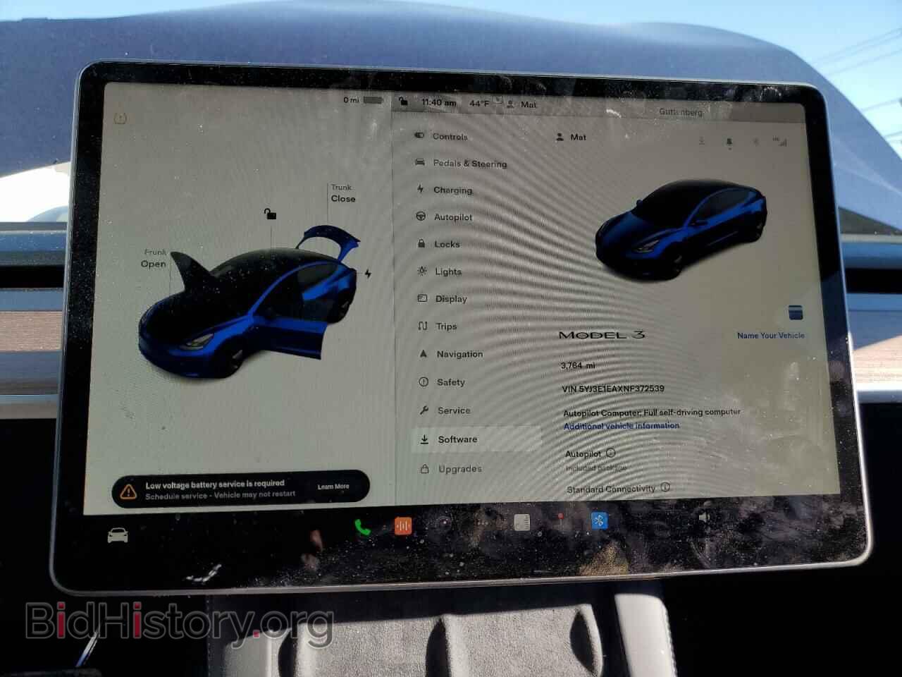 2022 TESLA MODEL 3 - VIN: 5YJ3E1EAXNF372539 - Photo 9