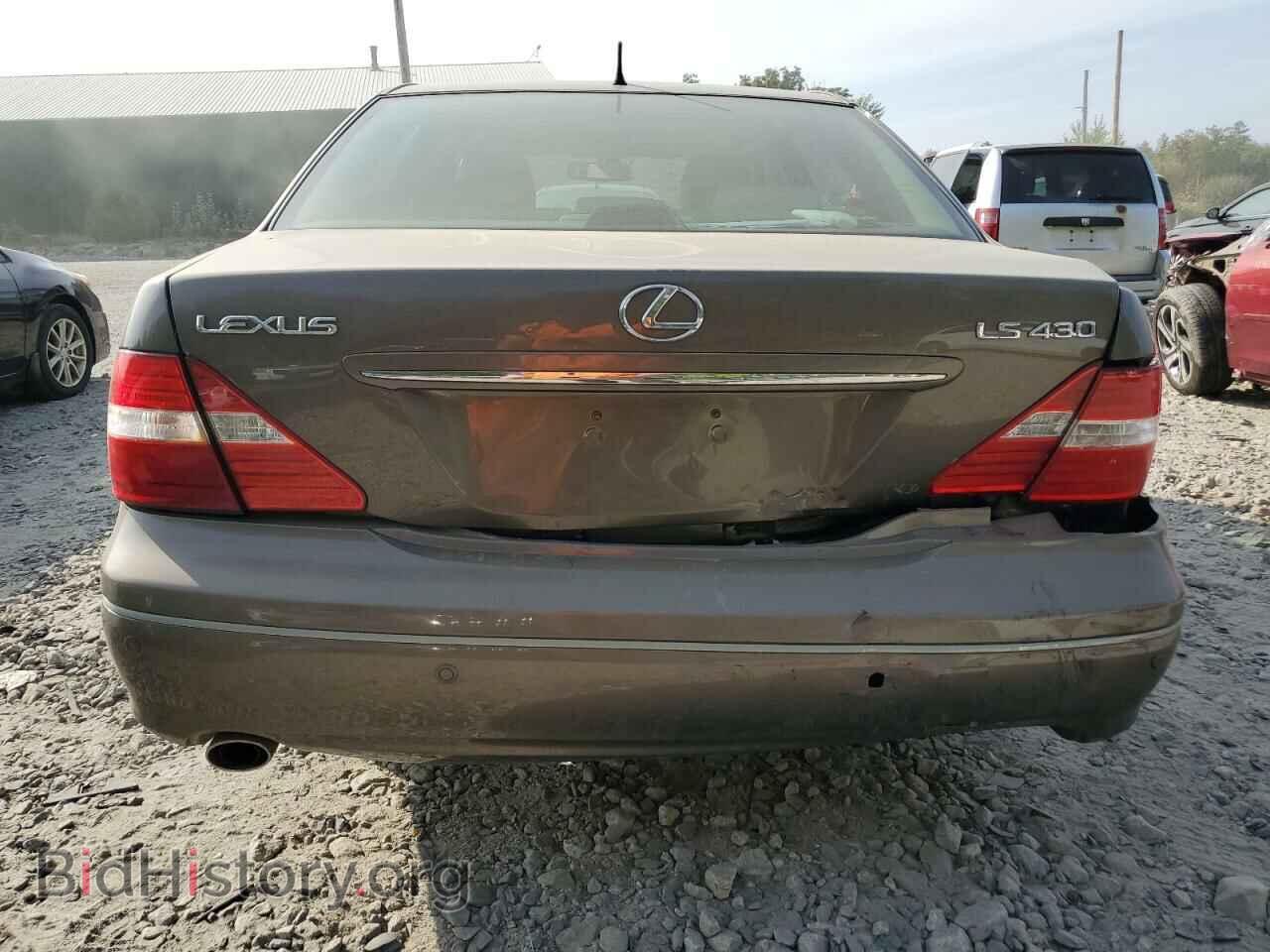 2006 LEXUS LS430 - VIN: JTHBN36FX65035386 - Фото 6