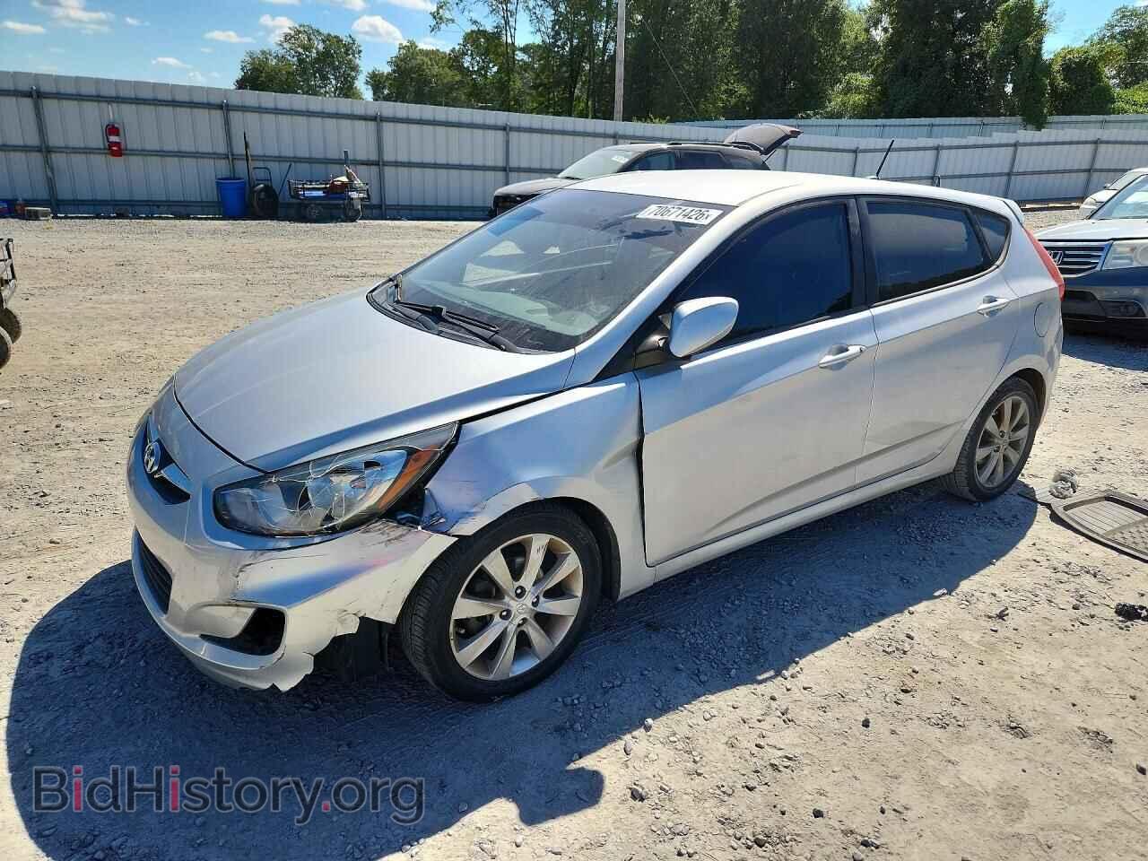 Photo KMHCU5AE3CU006280 - HYUNDAI ACCENT 2012