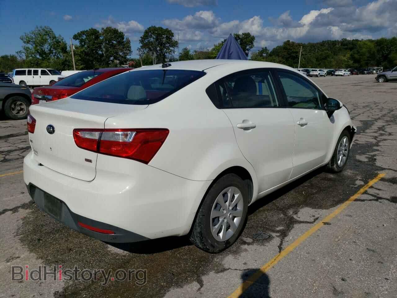 2014 KIA RIO - VIN: KNADM4A36E6411121 - Фото 3
