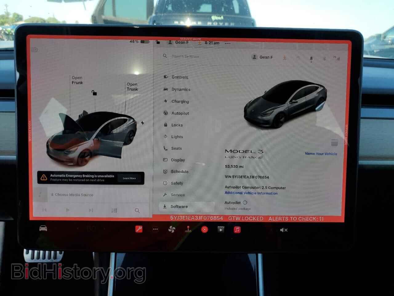 2018 TESLA MODEL 3 - VIN: 5YJ3E1EA3JF076854 - Фото 9
