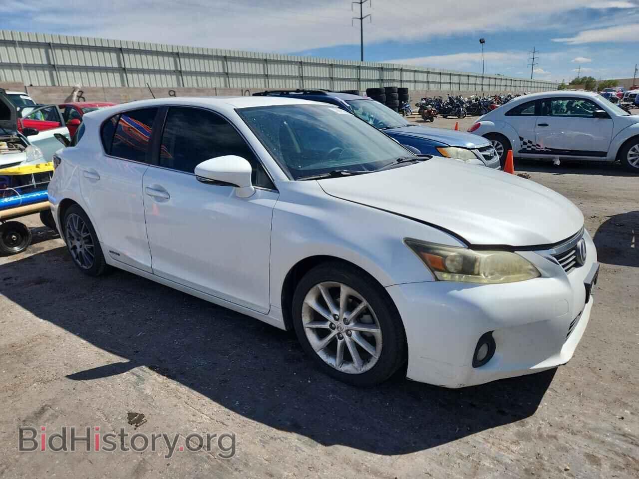 2012 LEXUS CT 200 - VIN: JTHKD5BH5C2057170 - Фото 4