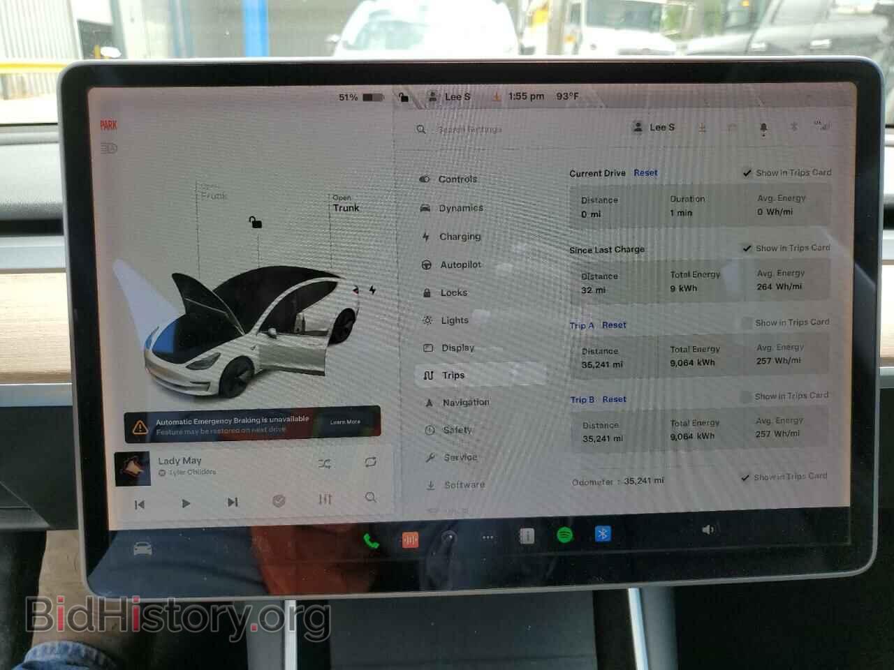 2020 TESLA MODEL 3 - VIN: 5YJ3E1EA3LF783682 - Фото 9