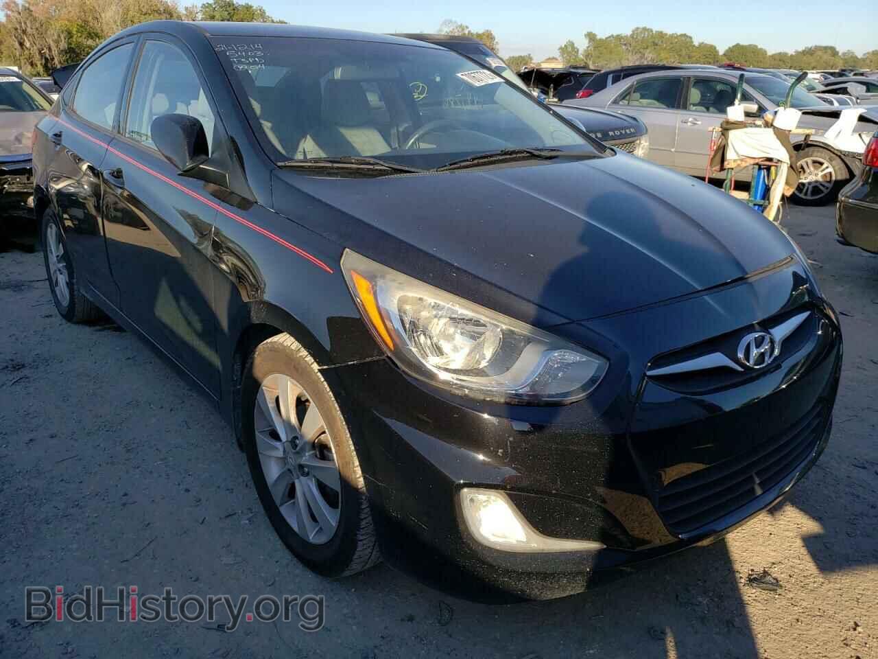 Фотография KMHCU4AE6DU451527 - HYUNDAI ACCENT 2013