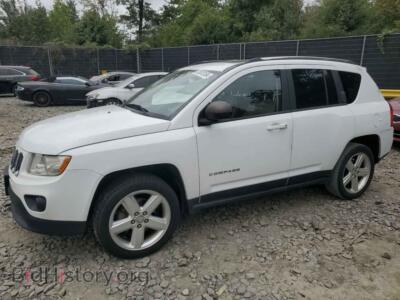 2012 Jeep COMPASS Limited, white — VIN 1C4NJDCB6CD551862, Copart