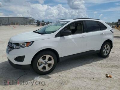 2016 Ford EDGE SE, white — VIN 2FMPK3G93GBC34555, Copart
