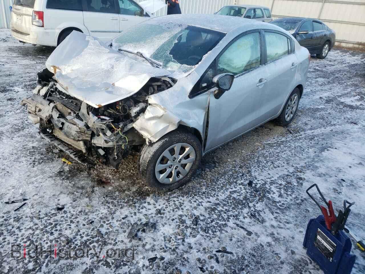 2012 KIA RIO - VIN: KNADN4A32C6093458 - Фото 2
