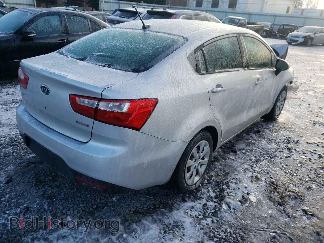2012 KIA RIO - VIN: KNADN4A32C6093458 - Фото 4