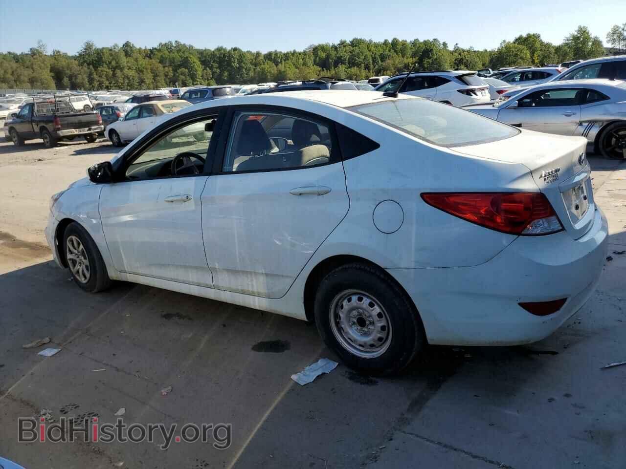 2014 HYUNDAI ACCENT - VIN: KMHCT4AEXEU650827 - Фото 2