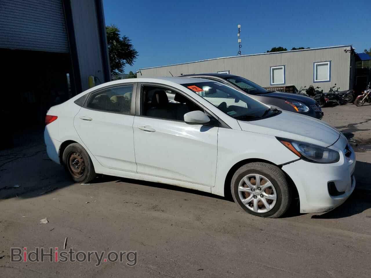 2014 HYUNDAI ACCENT - VIN: KMHCT4AEXEU650827 - Фото 4