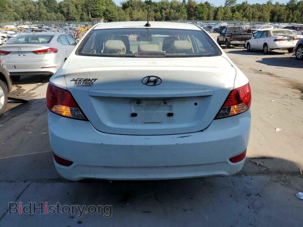 2014 HYUNDAI ACCENT - VIN: KMHCT4AEXEU650827 - Фото 6