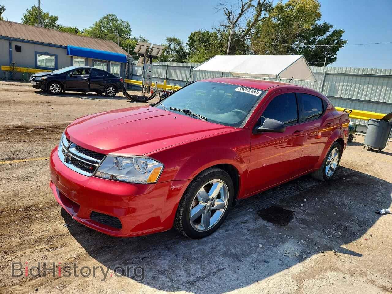 Фотография 1C3CDZAB1DN685242 - DODGE AVENGER 2013