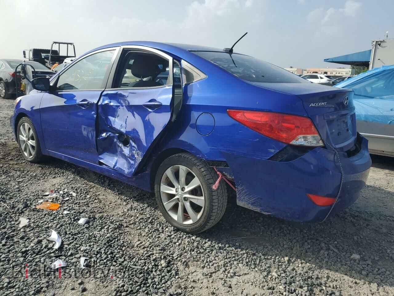 2014 HYUNDAI ACCENT - VIN: KMHCU4AE9EU719360 - Фото 2
