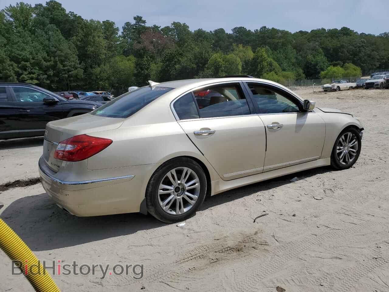 2012 HYUNDAI GENESIS - VIN: KMHGC4DF5CU177826 - Фото 3
