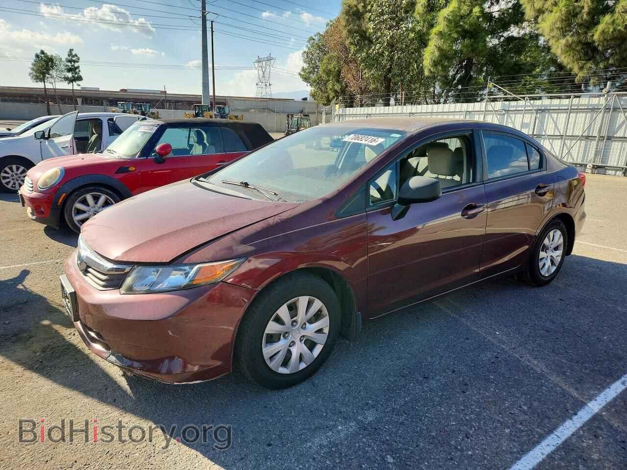 Photo 2HGFB2F59CH589098 - HONDA CIVIC 2012