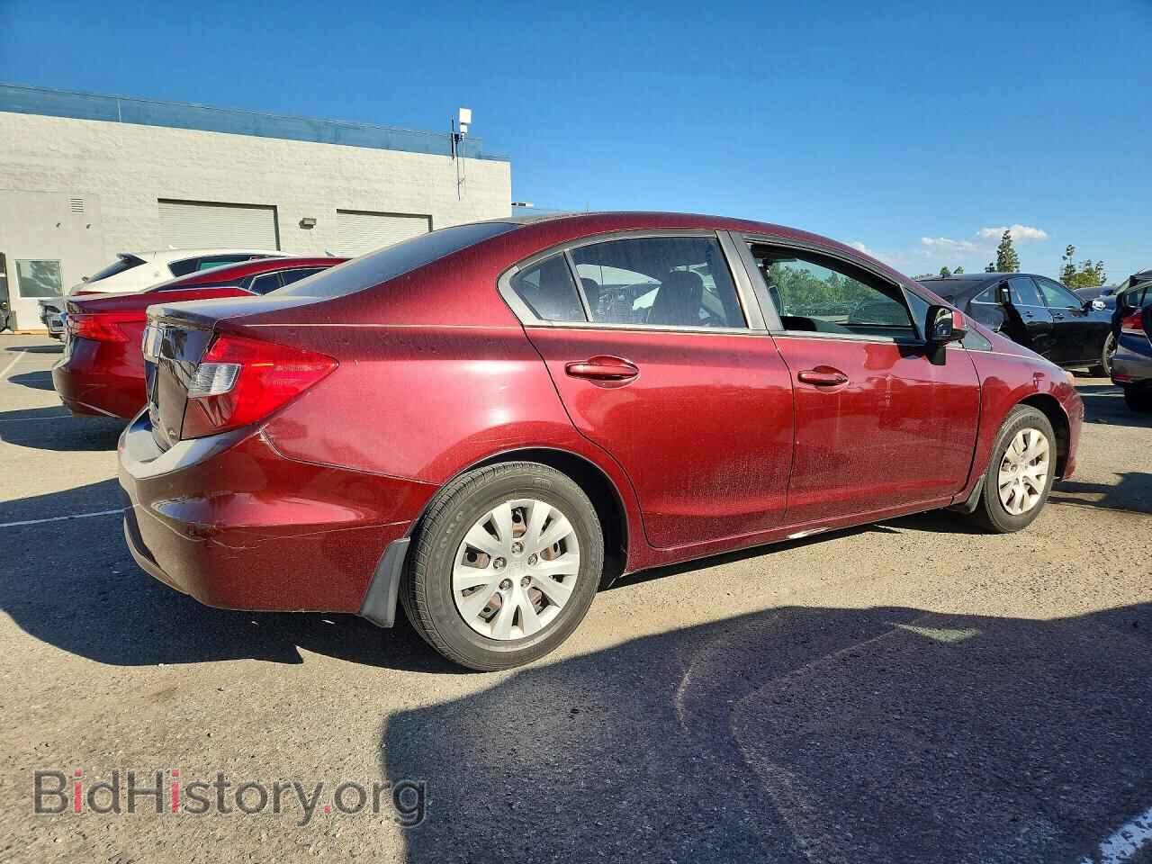 2012 HONDA CIVIC - VIN: 2HGFB2F59CH589098 - Фото 3
