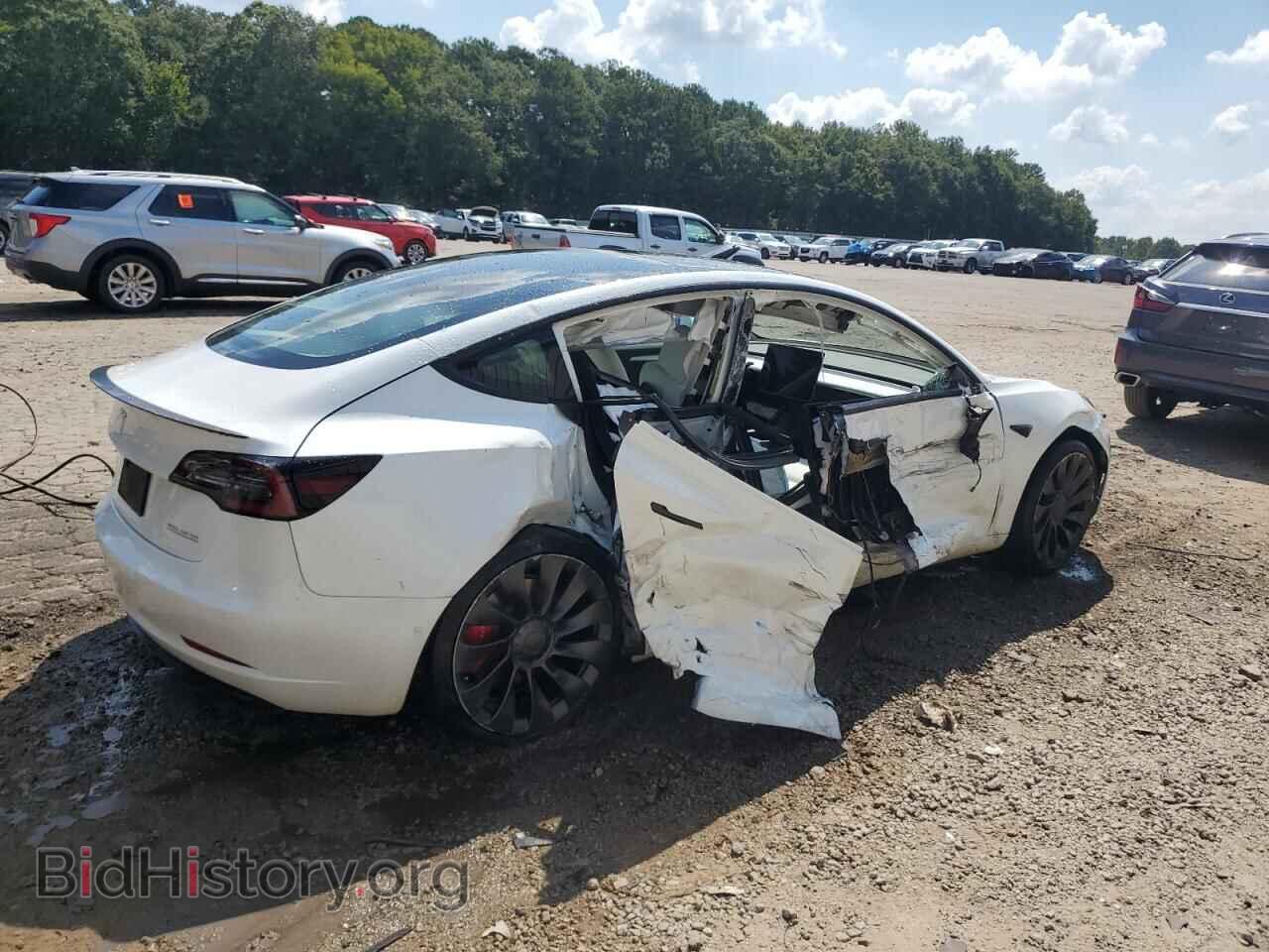 2021 TESLA MODEL 3 - VIN: 5YJ3E1EC6MF045037 - Фото 3