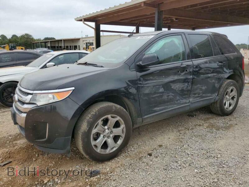 2014 Ford EDGE SEL (VIN 2FMDK3JC6EBA96059) — фото 1 из 14, Copart, повреждение: бок