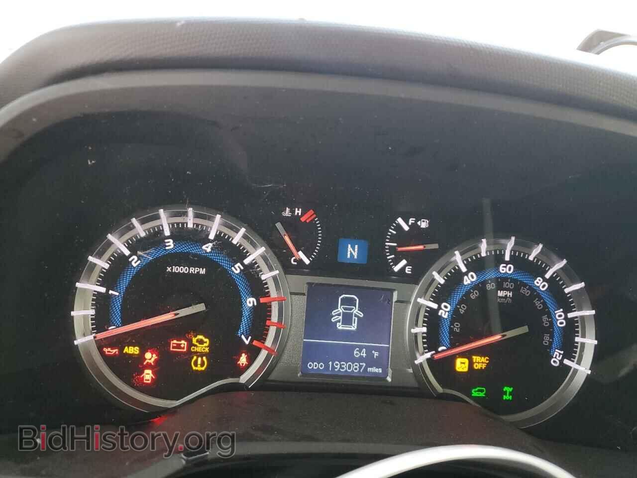 2014 TOYOTA 4RUNNER - VIN: JTEBU5JR4E5174411 - Фото 9