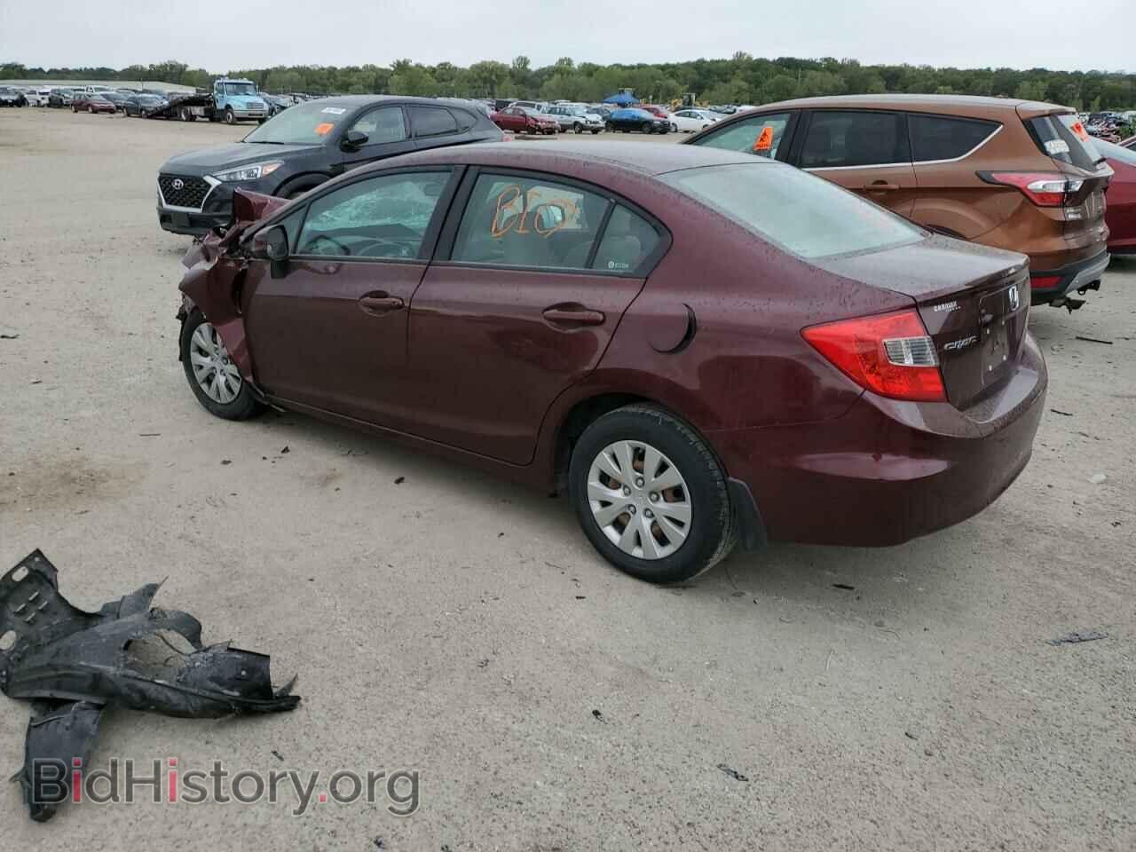 2012 HONDA CIVIC - VIN: 19XFB2F54CE099632 - Photo 2